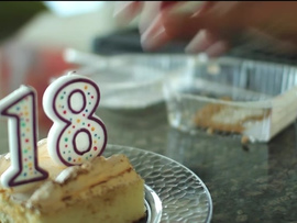 Birthday Cake And Facial For An 18 Year Old