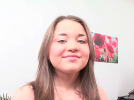 Total Cutie Teases Him And Sucks His Cock Erotically