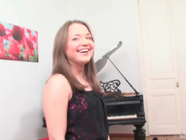 Total Cutie Teases Him And Sucks His Cock Erotically