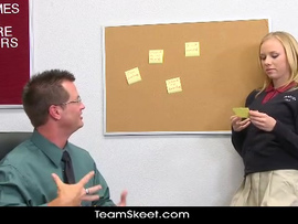 Cock Swallowing Schoolgirl Wants To Get Fucked Too