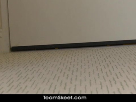 Sexy Bra On A Blonde Slut Banging In His Hotel Room