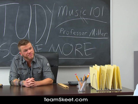 Teen Is Hot For Teacher And Gets His Big Dick