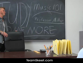 Teen Is Hot For Teacher And Gets His Big Dick