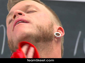 Teen Is Hot For Teacher And Gets His Big Dick