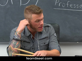 Teen Is Hot For Teacher And Gets His Big Dick