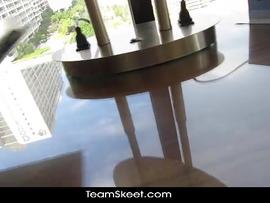 Great Tits And Tattoos On His Horny Amateur Slut